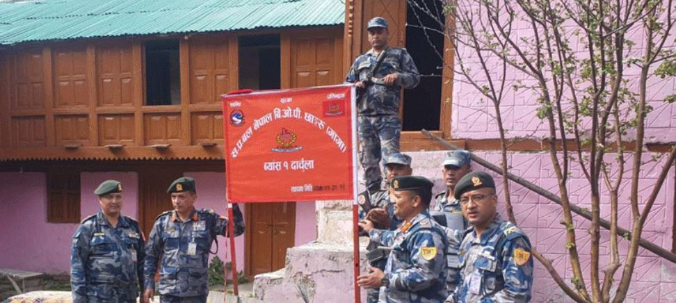 चौकी बनाएर कालापानीमा सशस्त्र प्रहरी तैनाथ