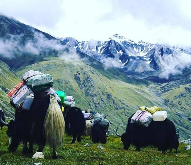 मनै लोभ्याउने हिमाली भेगको सुन्दर दृश्य