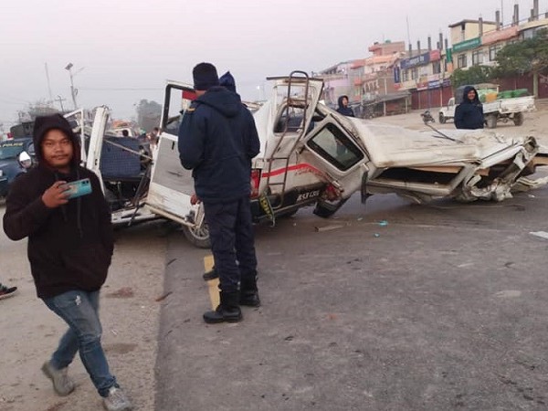 जन्ती बोकेको जीप दुर्घटना हुँदा ५ जनाको मृत्यु, ९ जना घाइते