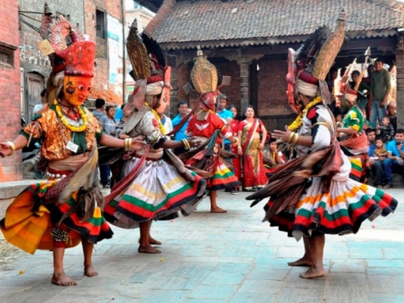 विवादले परम्परा बिथोलिएपछि भक्तपुरको नवदुर्गा देवगण जात्रा अन्योलमा