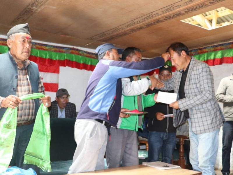 हुम्ला ‘ख’को कांग्रेस सभापतिमा तक्दिर लामा 