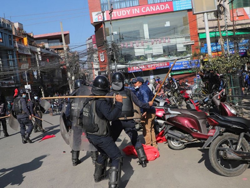 एमसीसीको विरोधमा पक्राउ परेका कार्यकर्तालाई रिहाइको माग 