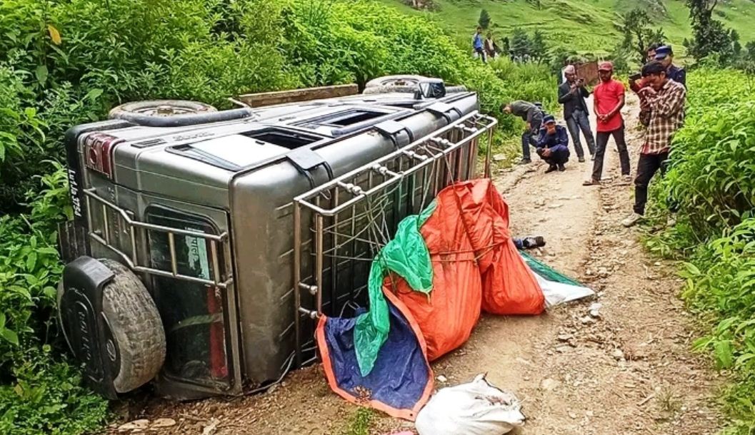 जुम्लामा जीप दुर्घटना हुँदा चालकसहित दुईको मृत्यु 