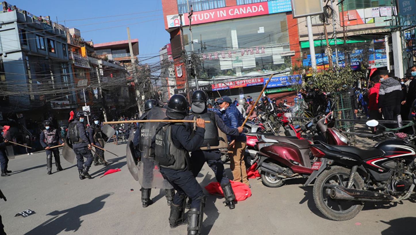 एमसीसीको विरोधमा पक्राउ परेका कार्यकर्तालाई रिहाइको माग 